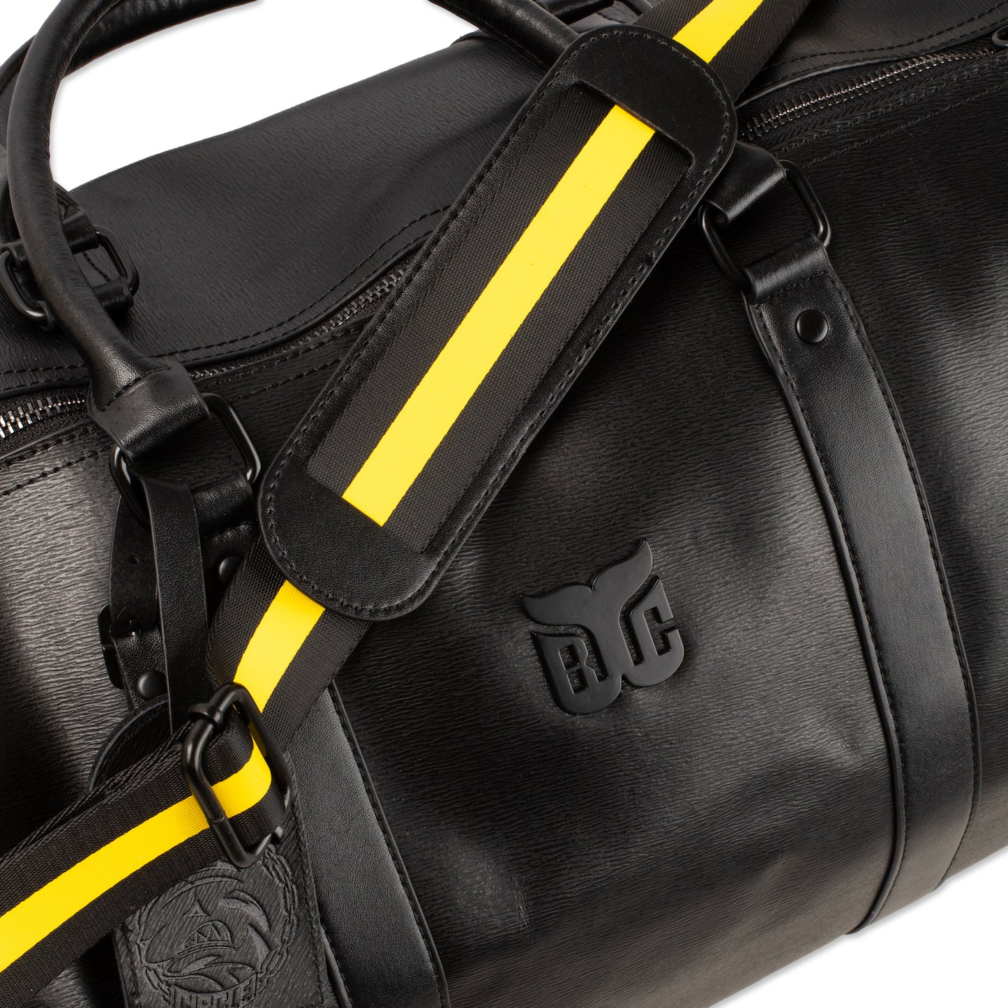 Black Circle Duffle Bag