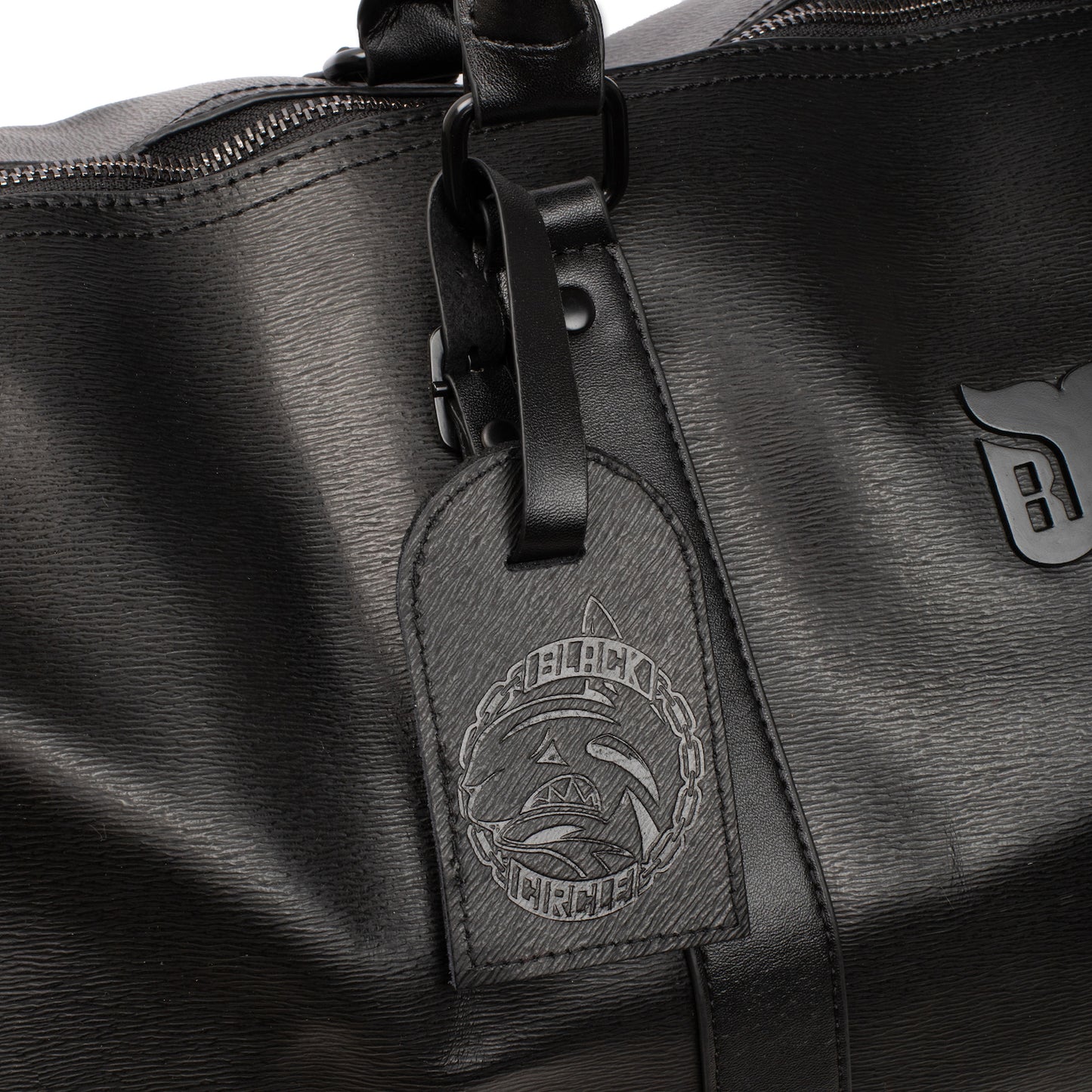 Black Circle Duffle Bag