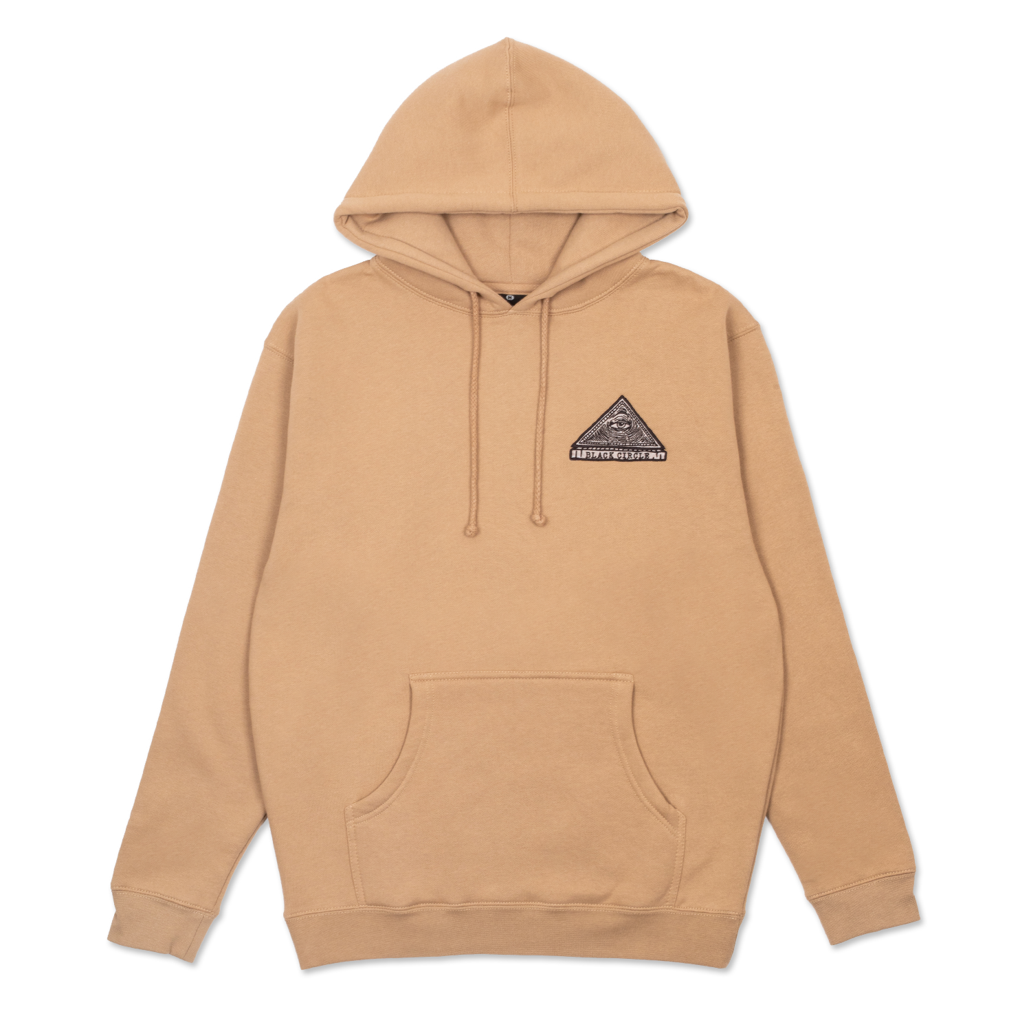 Yellow black store pyramid hoodie