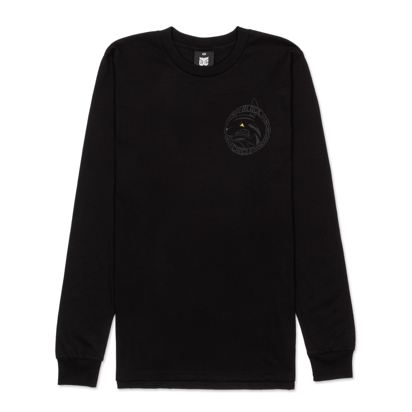 Black Circle Long Sleeve T-Shirt