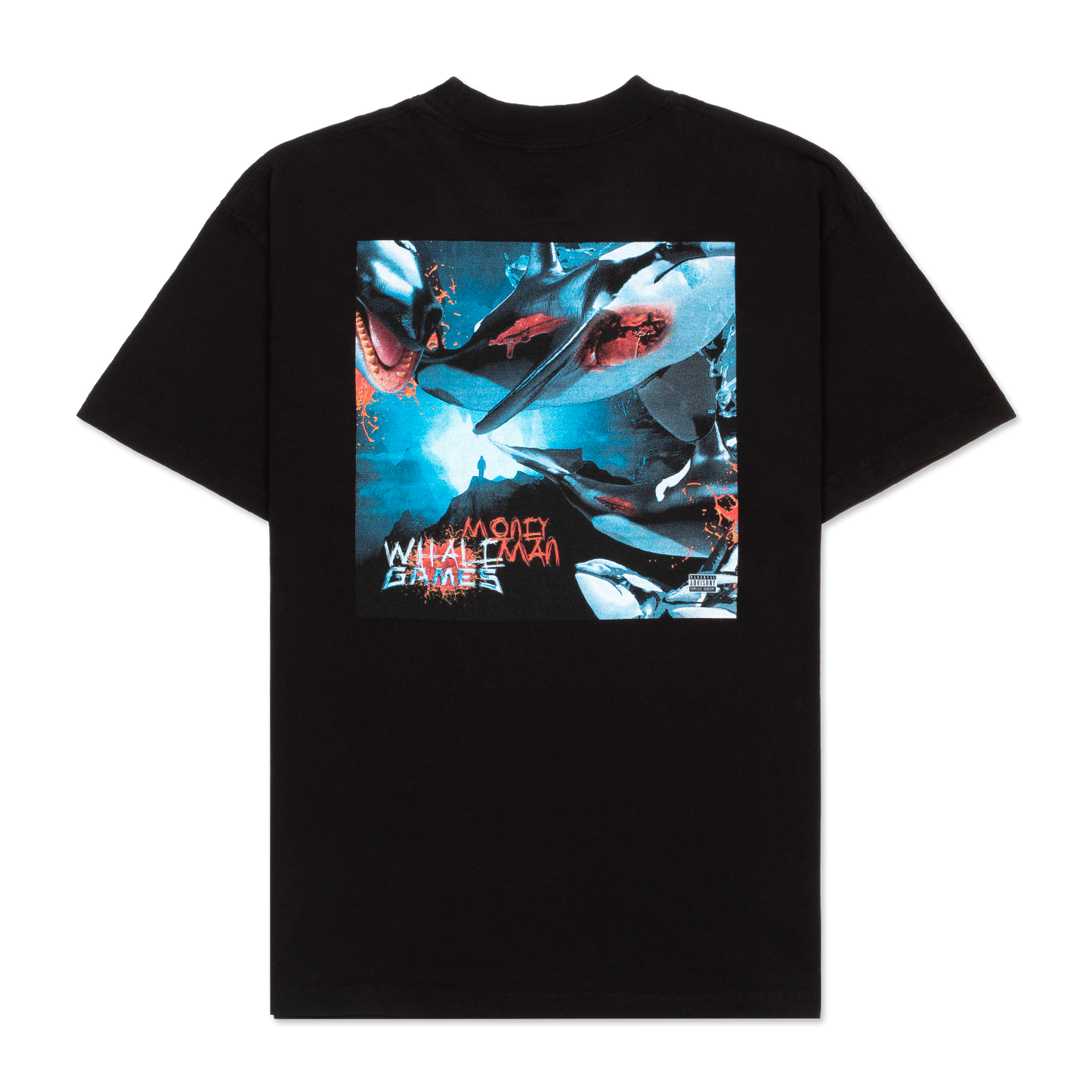 Whale Games T-Shirt (Black)