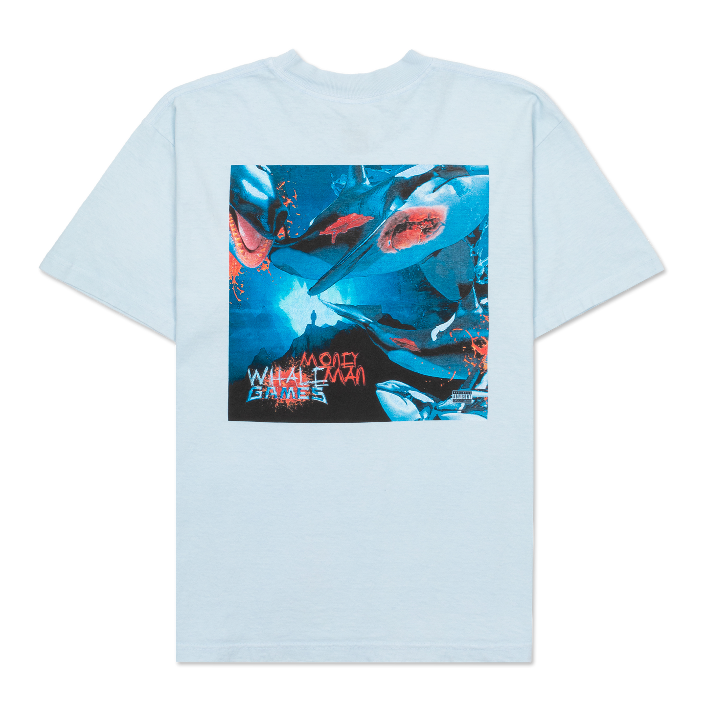Whale Games T-Shirt (Blue)